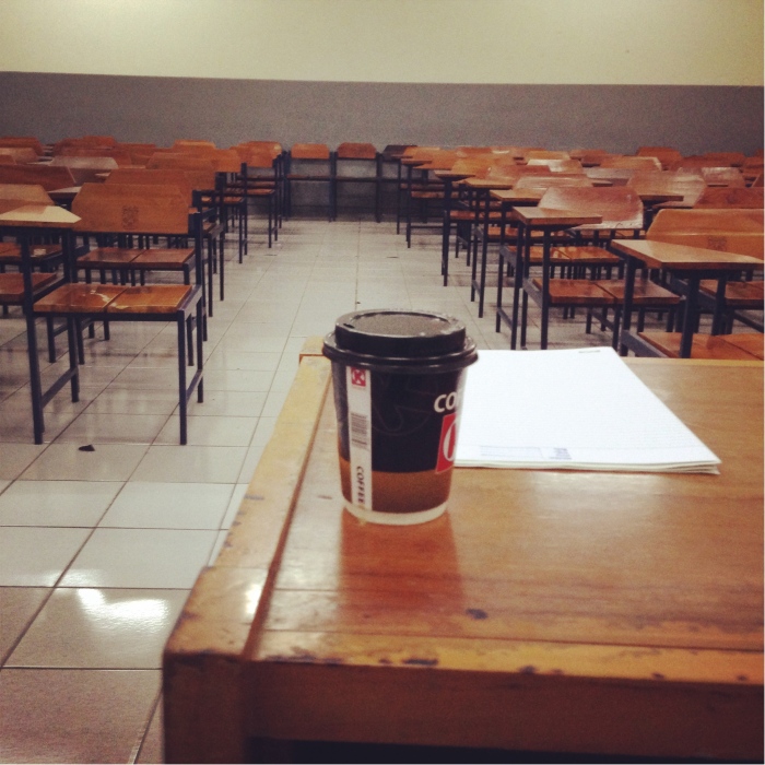 coffee - empty class